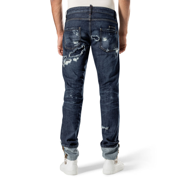 PHILIPP PLEIN straight cut "hole"