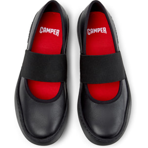 Bailarinas - CAMPER Peu Touring - Negro - Cuero liso