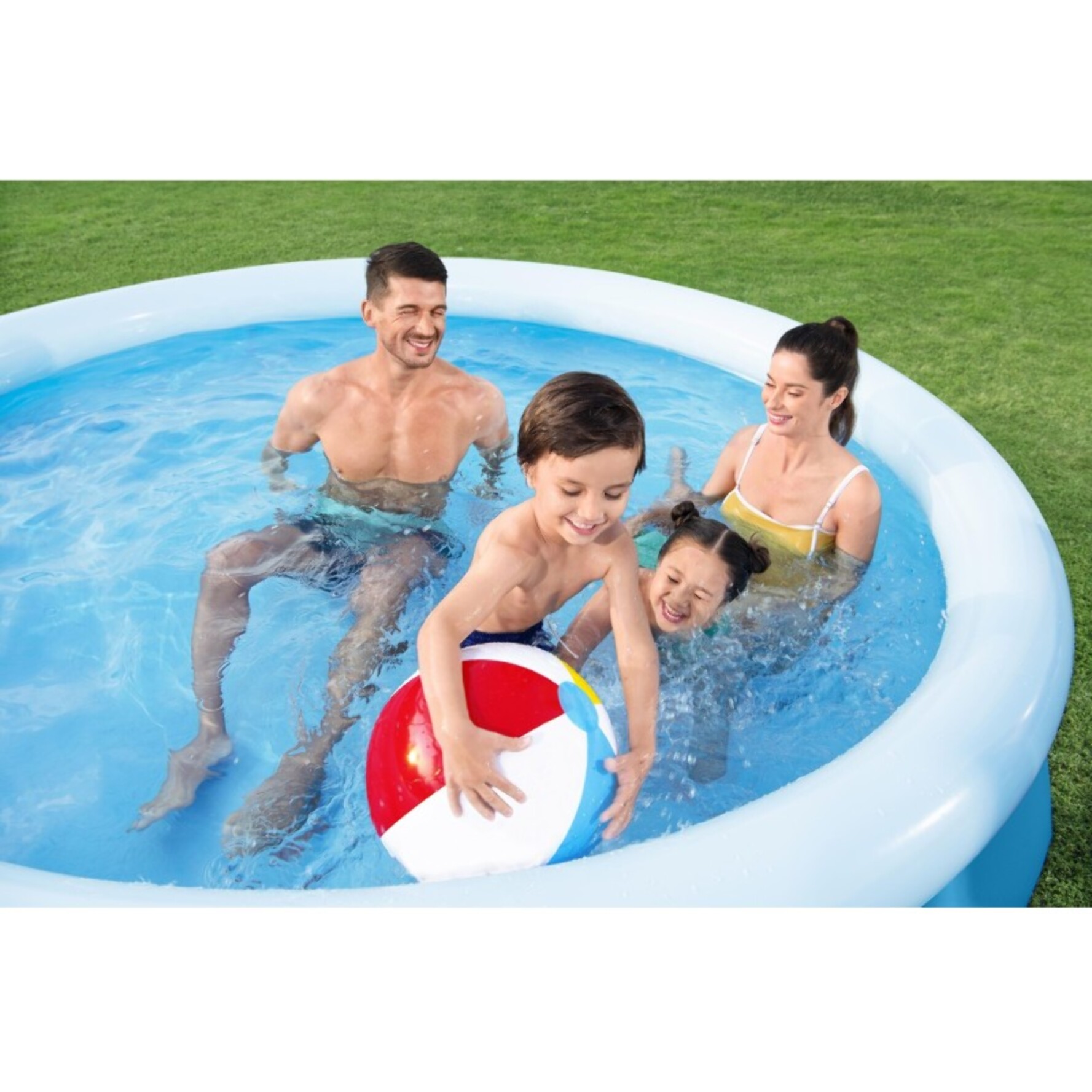 Bestway Piscine autoportante Ronde Fast Set 305 x 66 cm Filtration incluse