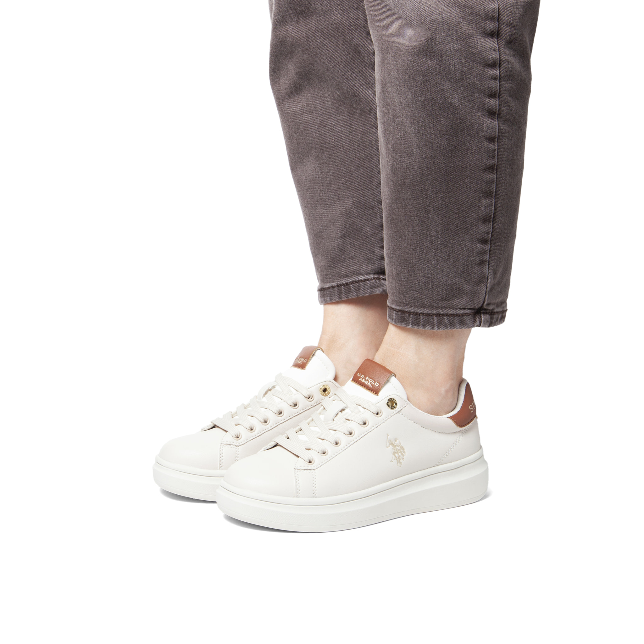 U.S. Polo Assn. - Sneakers CODY008WDY1 in sintetico per donna