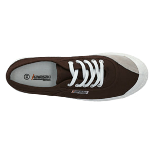 Zapatillas Sneaker para Hombre - KAWASAKI Original 3.0 Canvas Shoe K232427 5045 Chocolate Brown