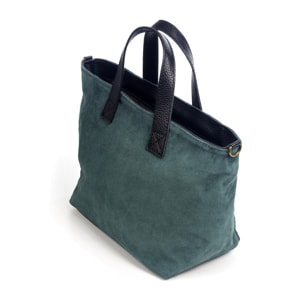 Agnese Bolso tote Mujer.Piel auténtica Gamuza