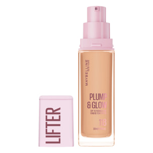 Fondotinta Idratante Rimpolpante 118 Lifter Plump & Glow SPF 15 con Niacinamide 30ml