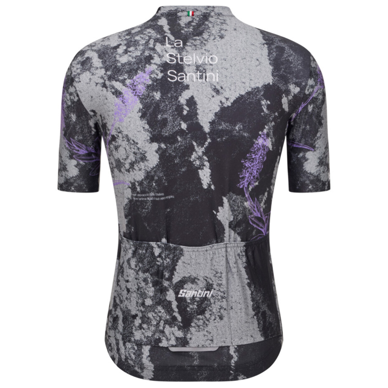 La Stelvio Santini 2025 - Maillot - Violet - Unisex