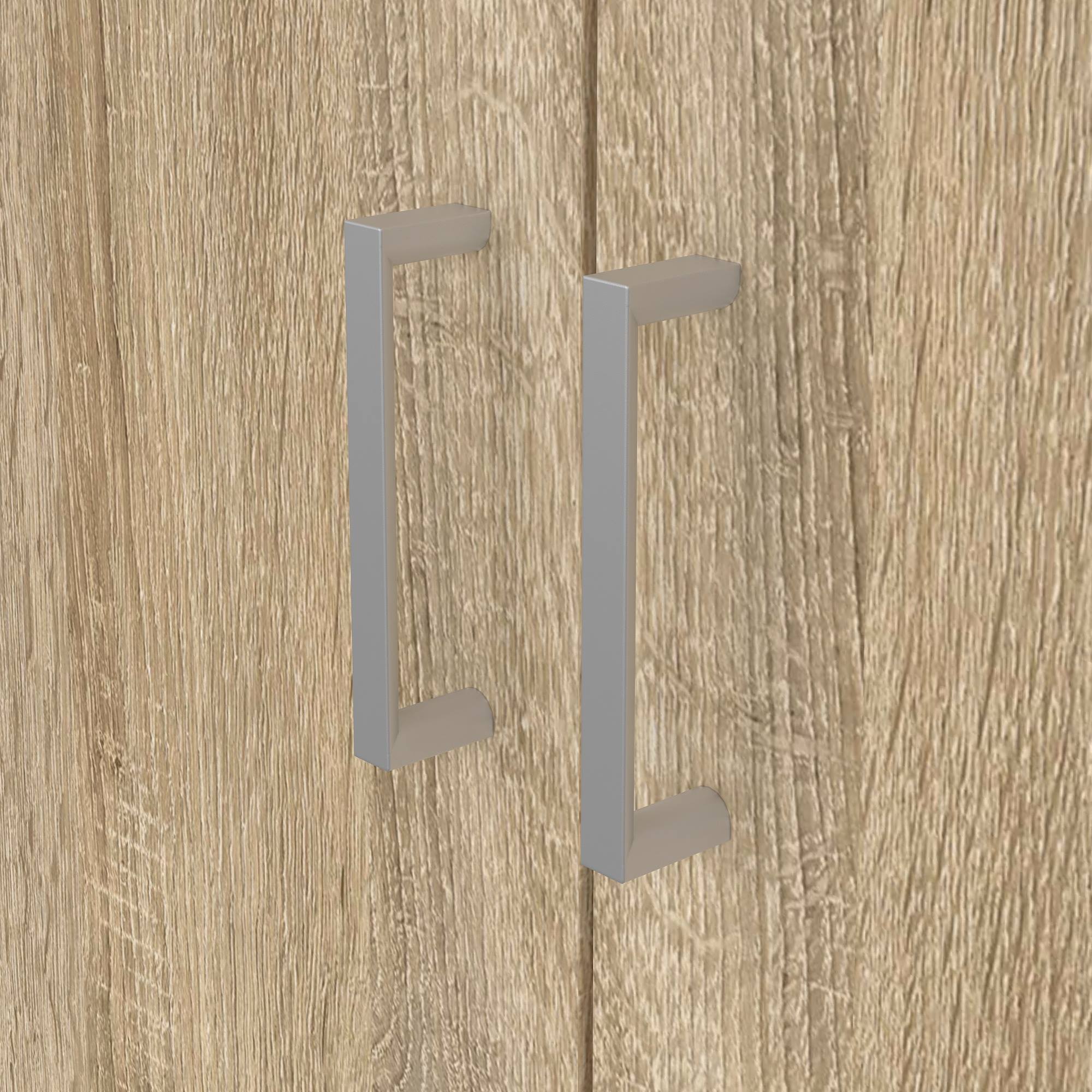 Armario duero con 2 puertas y 1 cajón estructura de roble 79,4x35,7x170,4cm