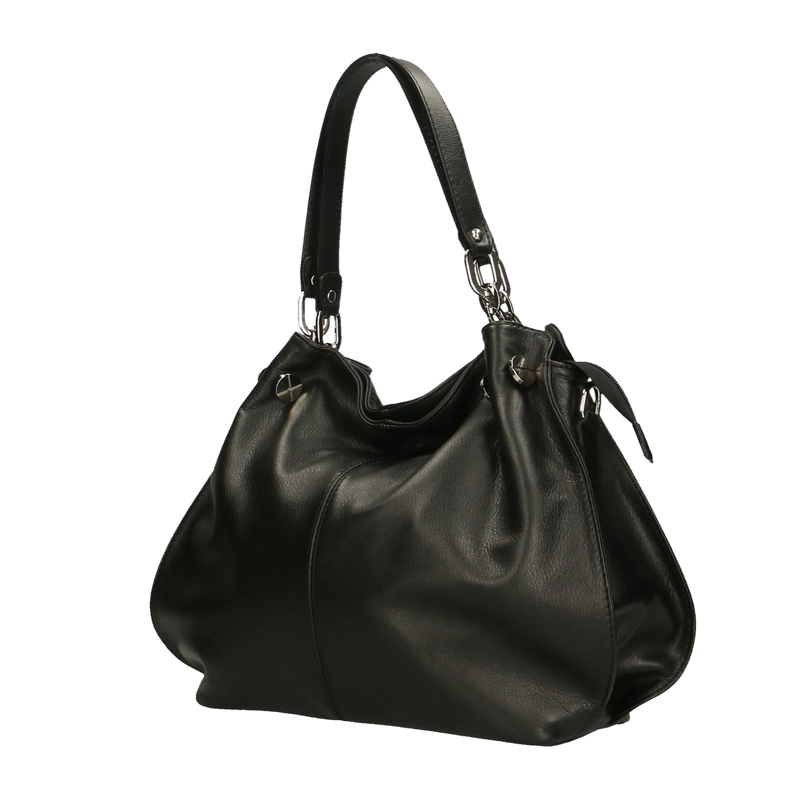 Borsa a mano da donna Made in Italy - Modello Ereba - 100% pelle - 38.0 x 30.0 x 12.0 cm