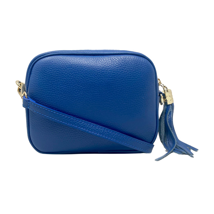 Borsetta a Tracolla Clutch in Vera Pelle Made in Italy
