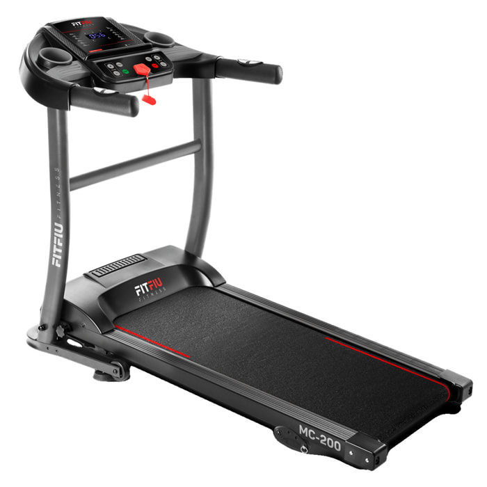 Cinta de correr plegable FITFIU 14km/h inclinación manual y pulsometro 1500w