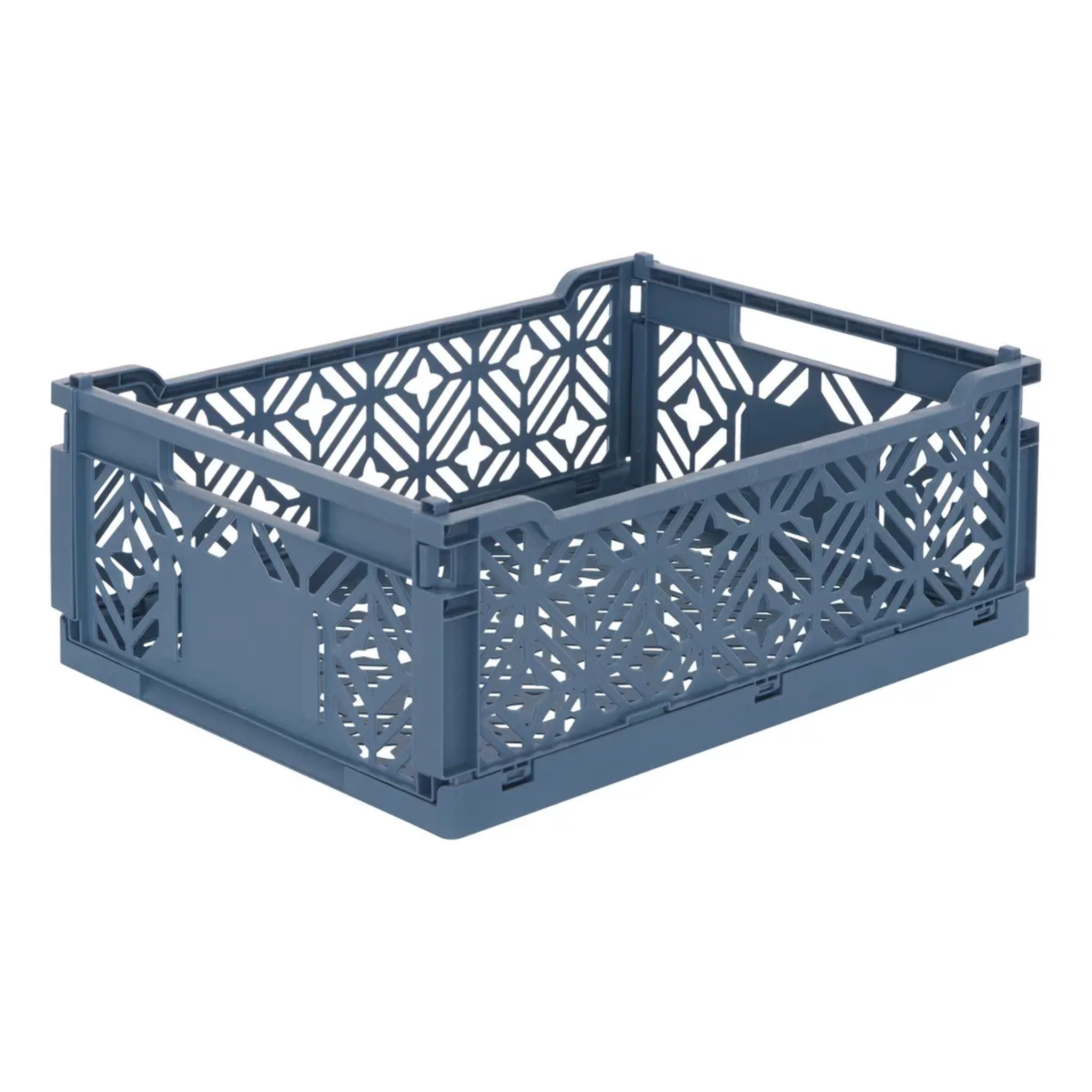 Cagette pliable Arry 40x30cm bleu