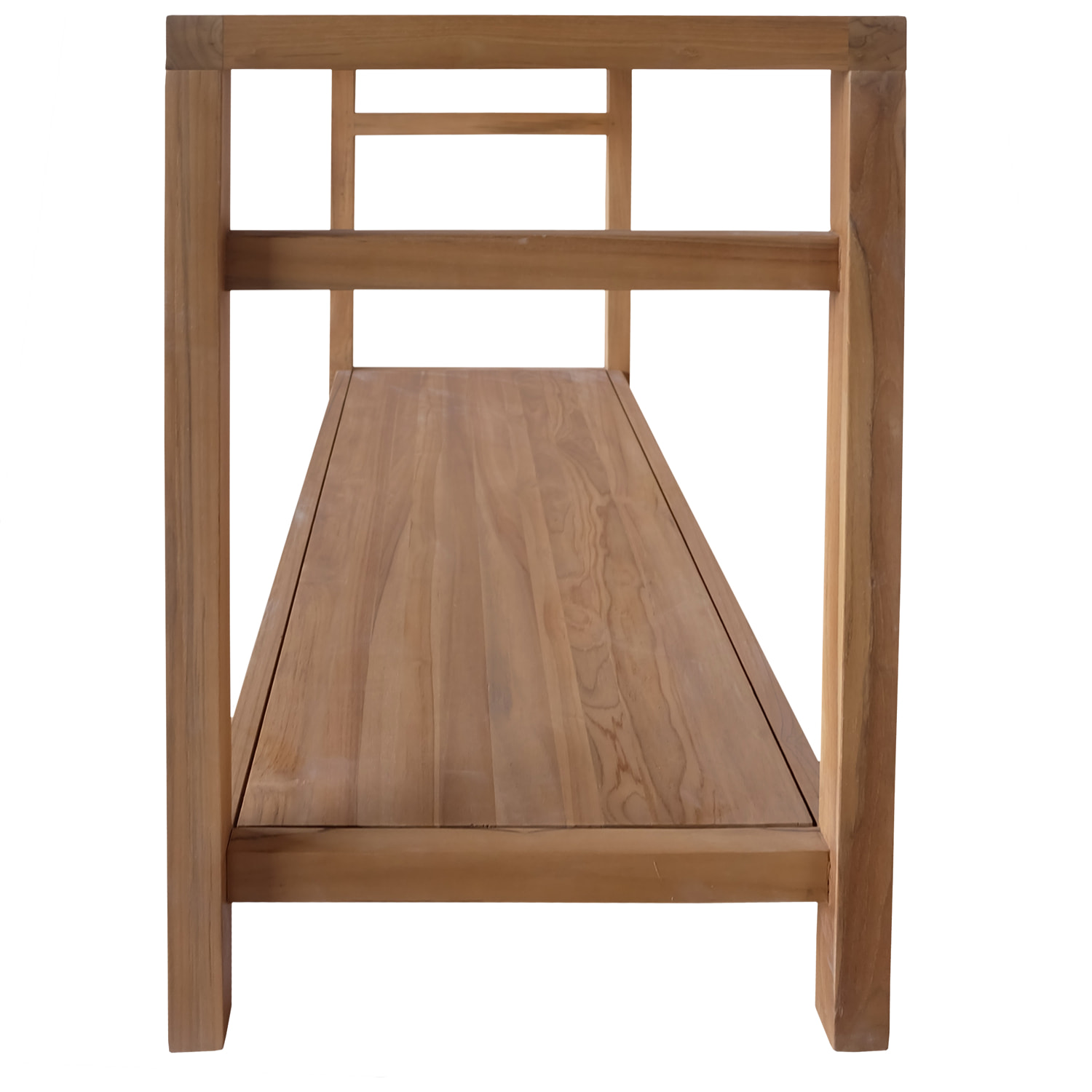Meuble double vasque en teck massif 120cm DEWI