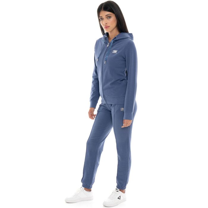 Chándal mujer Leone 1947 Apparel Never Without cremallera capucha invierno