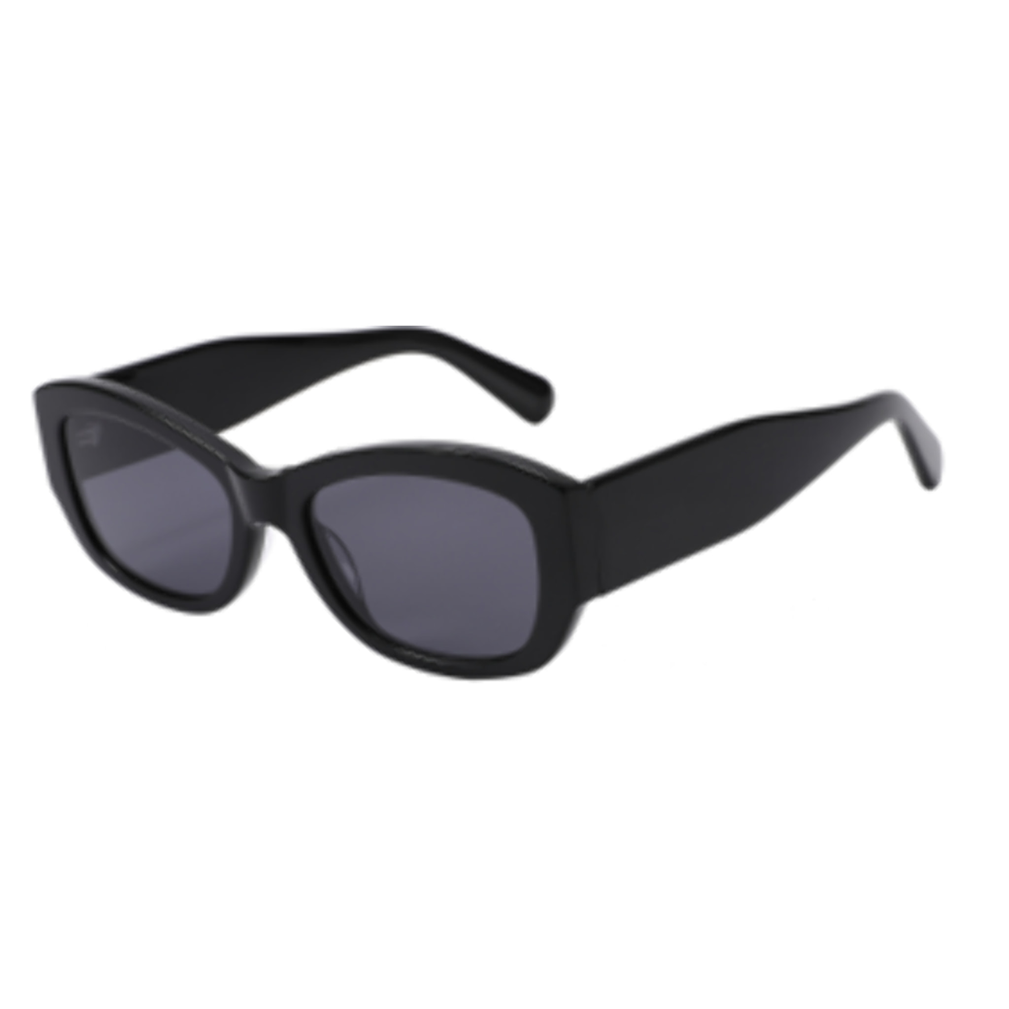 Gafas de sol OCEAN CATANIA - Negro brillante / Ahumada