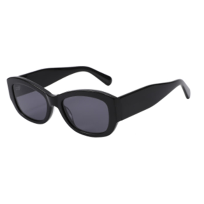 Gafas de sol OCEAN CATANIA - Negro brillante / Ahumada