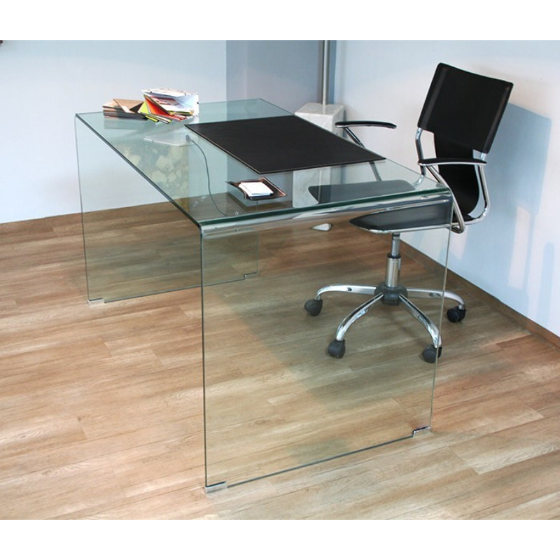 Scrittoio Office Glassy 100x60x75 lati chiusi