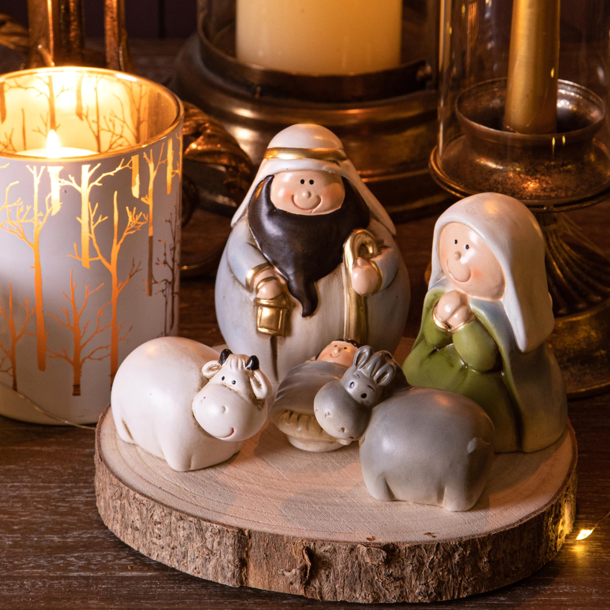 Nativita - Pezzi 3 - 9,2xH11x5,2cm - Bianchi Dino SpA