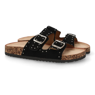 Sandalia bio mujer hebillas ajustables