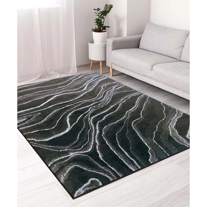 Tappeto Arredo Casa Moderno Design Grigio