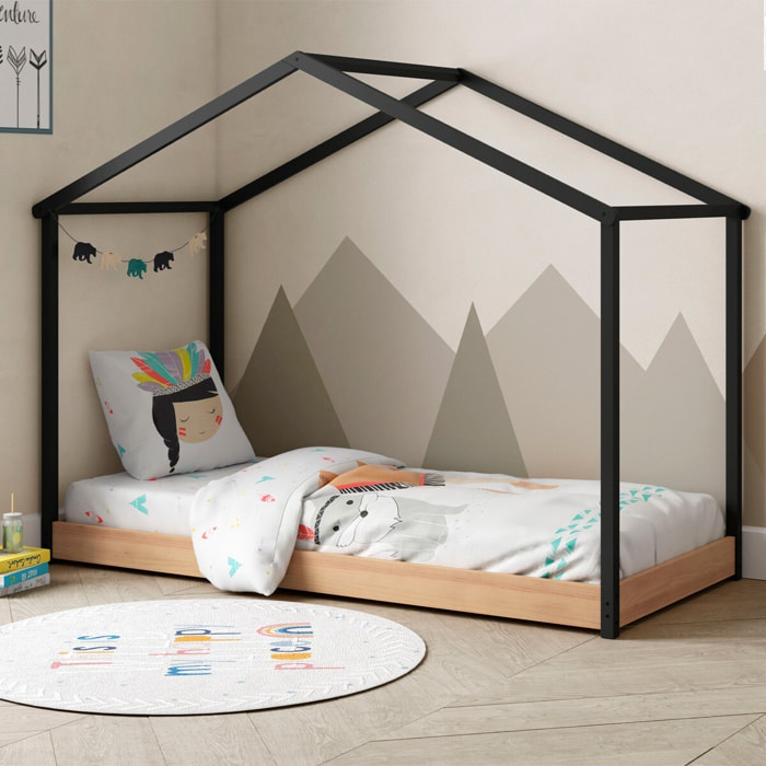 Lit cabane enfant en bois - VALENTINE