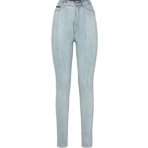 PHILIPP PLEIN Jegging de cintura alta