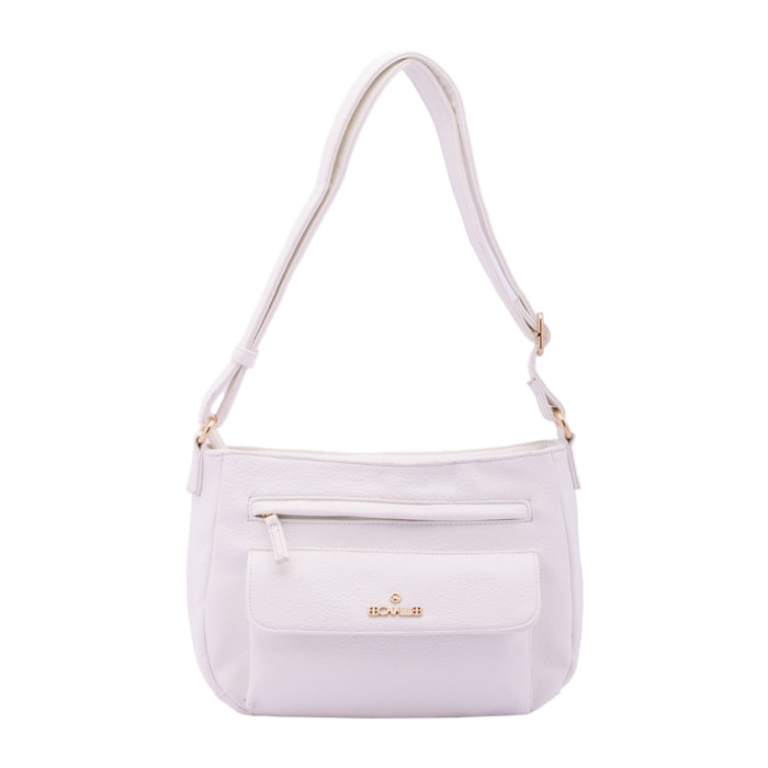 Borsa a spalla da donna - Modello False - Ecopelle - 28.0 x 20.0 x 13.0 cm