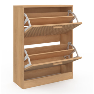 Meuble chaussures Faustine 2 portes - 12 paires