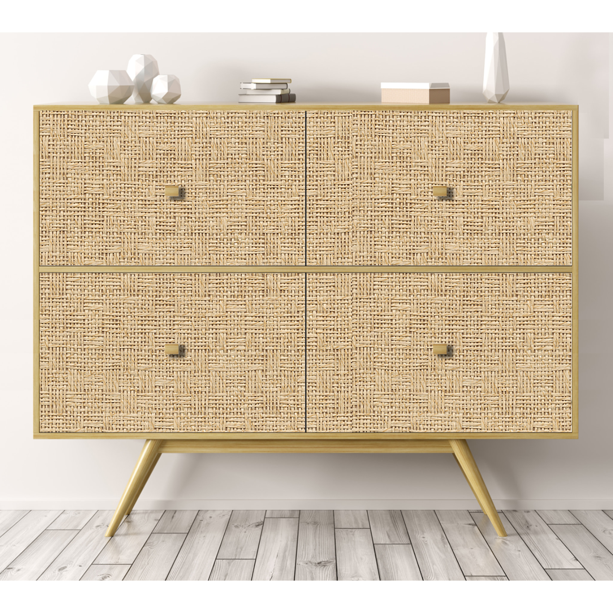 Stickers adhesivos de CERAMIKO - Fibras Naturales 100x200