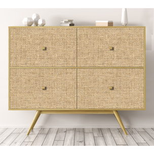 Stickers adhesivos de CERAMIKO - Fibras Naturales 100x200