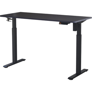 Bureau assis-debout électrique réglable avec ports USB - UP&DOWN