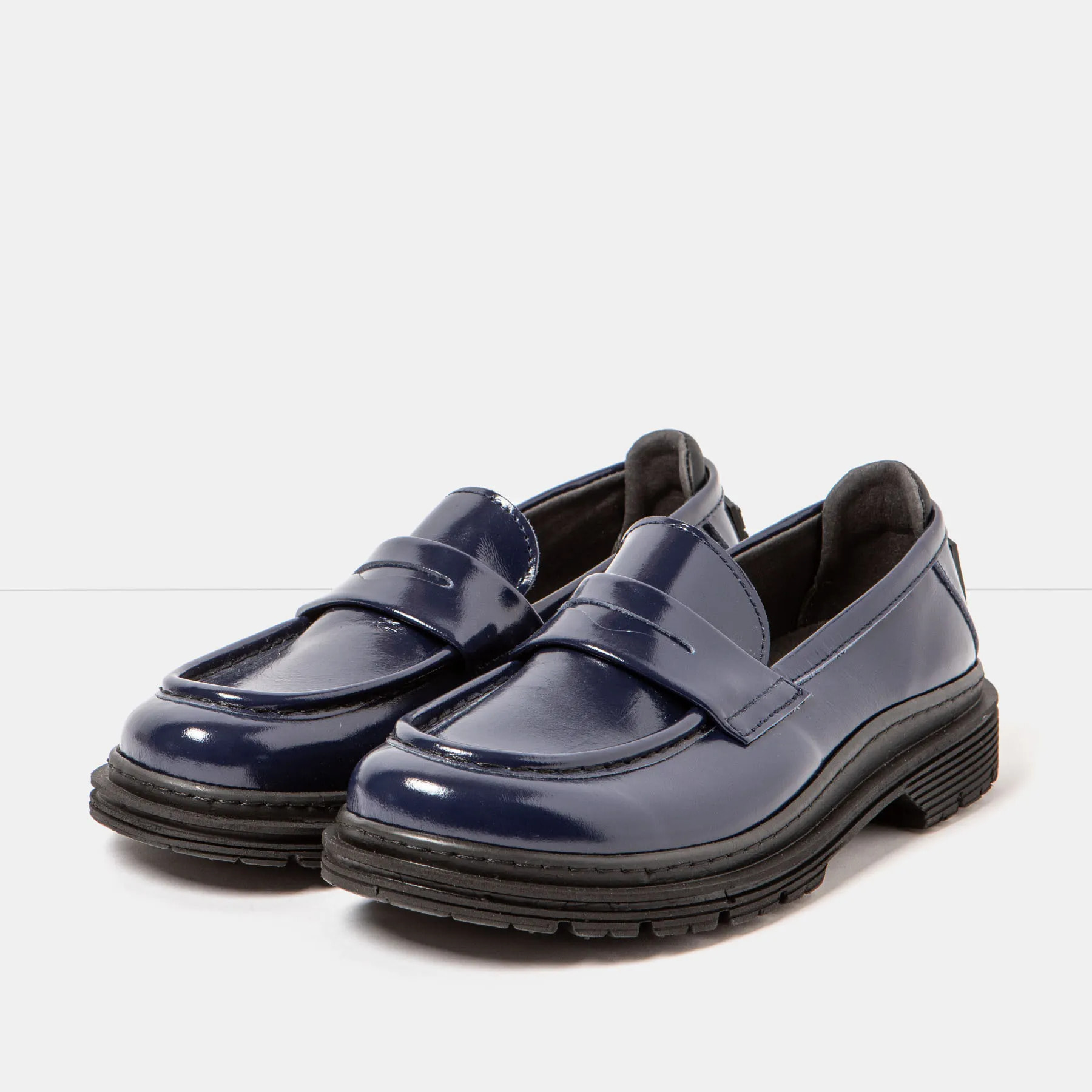 Zapatos 1902 NAPPA SHINNY NAVY/BIRMINGHAM color Navy