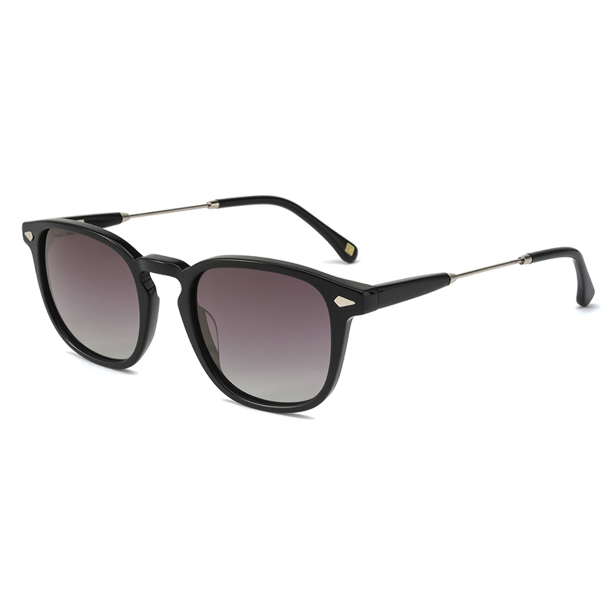 Occhiali da sole OCEAN CLASSIC4 - montatura nera lucida con lenti plarizadas fumé
