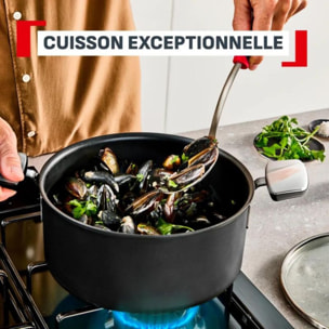 Sauteuse TEFAL 24cm Excellence + avec couvercle