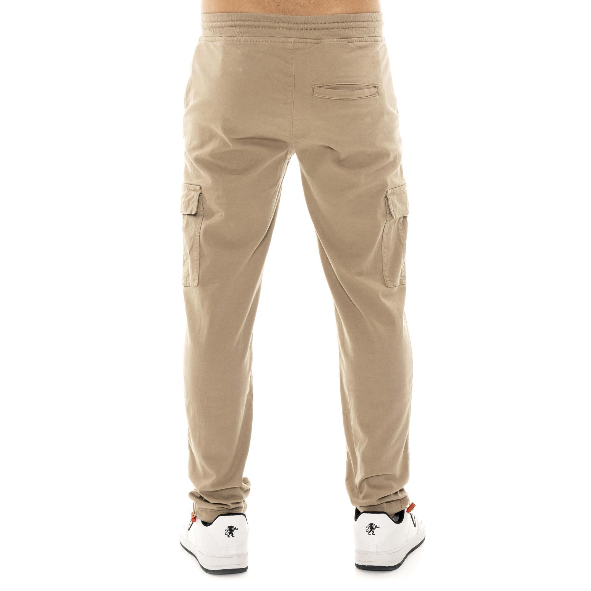 Pantaloni cargo da uomo in twill Leone Military 1947