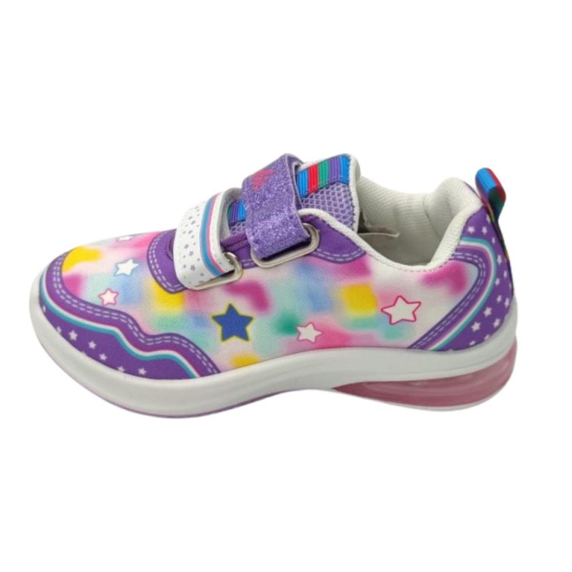 Sneakers Con Luci Primavera Estate Viola Barbie Lei Barbie Viola