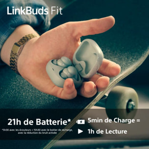 Ecouteurs SONY Linkbuds Fit Blanc
