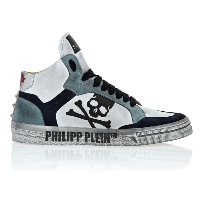 PHILIPP PLEIN Scarpe da ginnastica alte RETROKICKZ