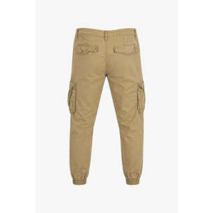 Pantaloni Esercito cargo kaki uomo