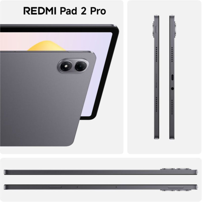 Tablette Android XIAOMI Pack Redmi Pad 2 Pro 128Go + Cover + Clavier