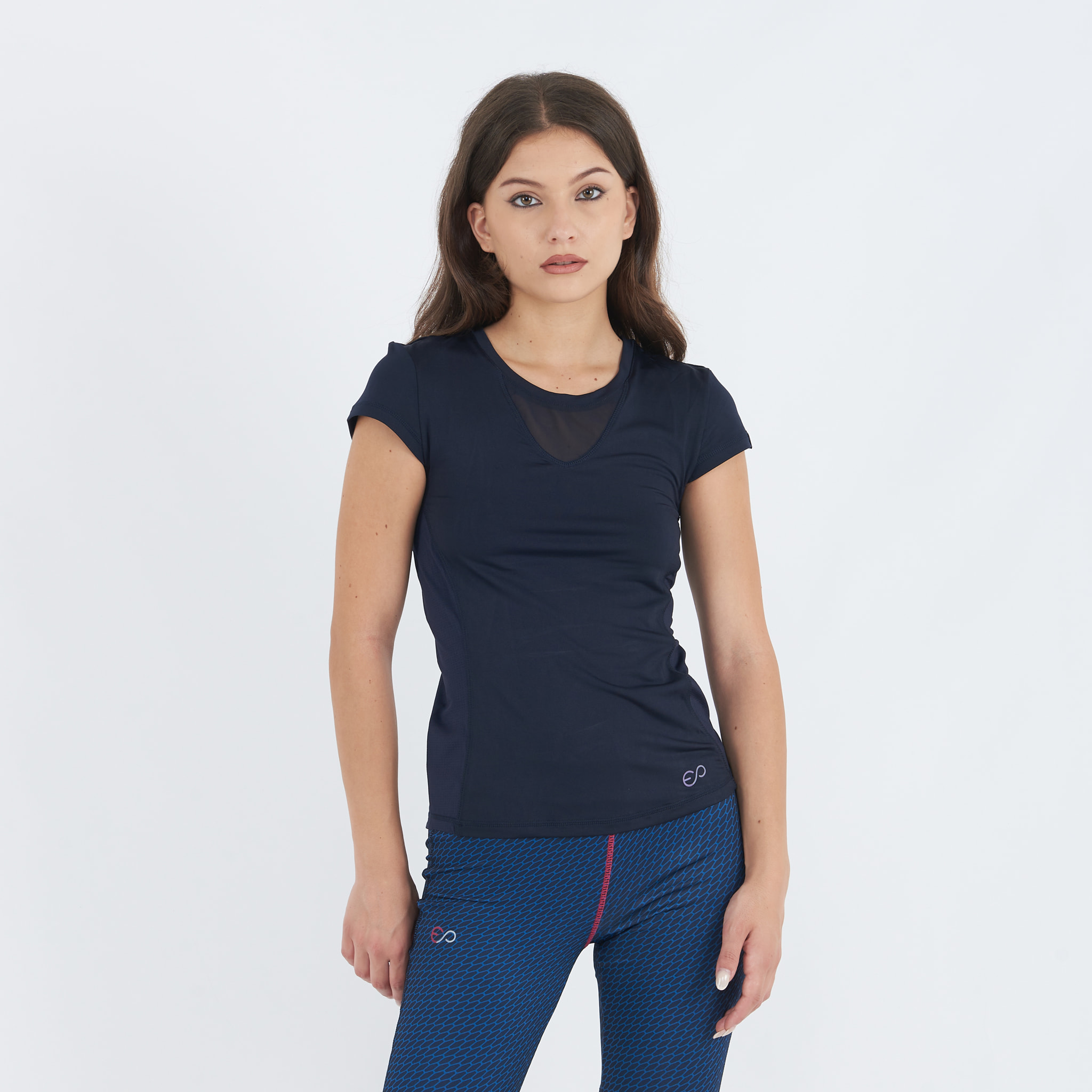 Maglia da allenamento LYAR donna blu