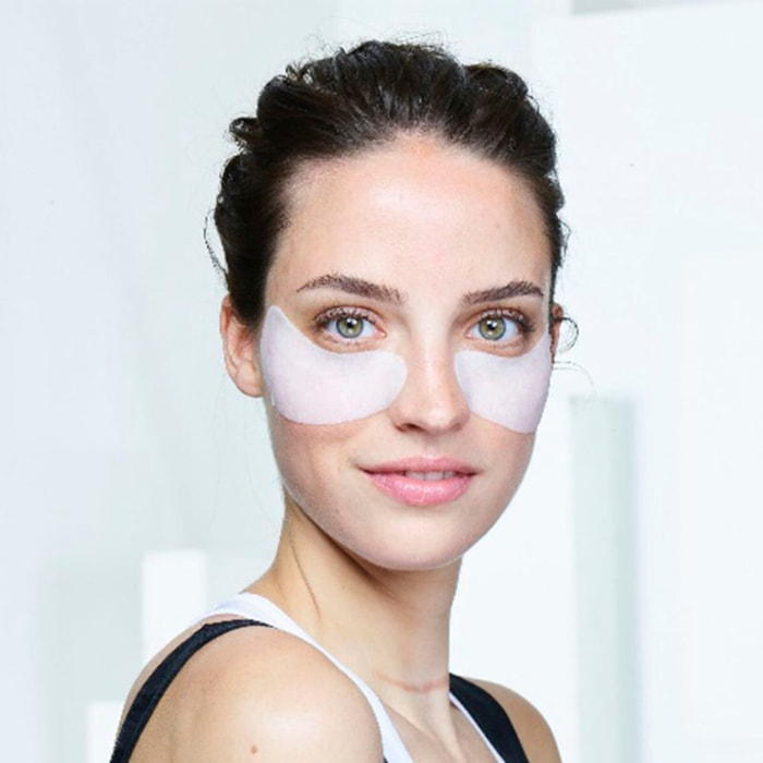 4x Maschera Occhi Riparatrice in Tessuto SkinActive 1/2 Milione di Frazioni di Probiotici Per Tutti i Tipi di Pelle