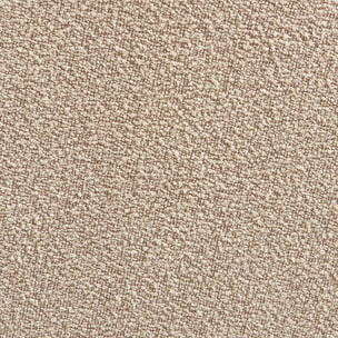 Pouf, repose-pieds pour chauffeuse Nova bouclette texturée  NOVA