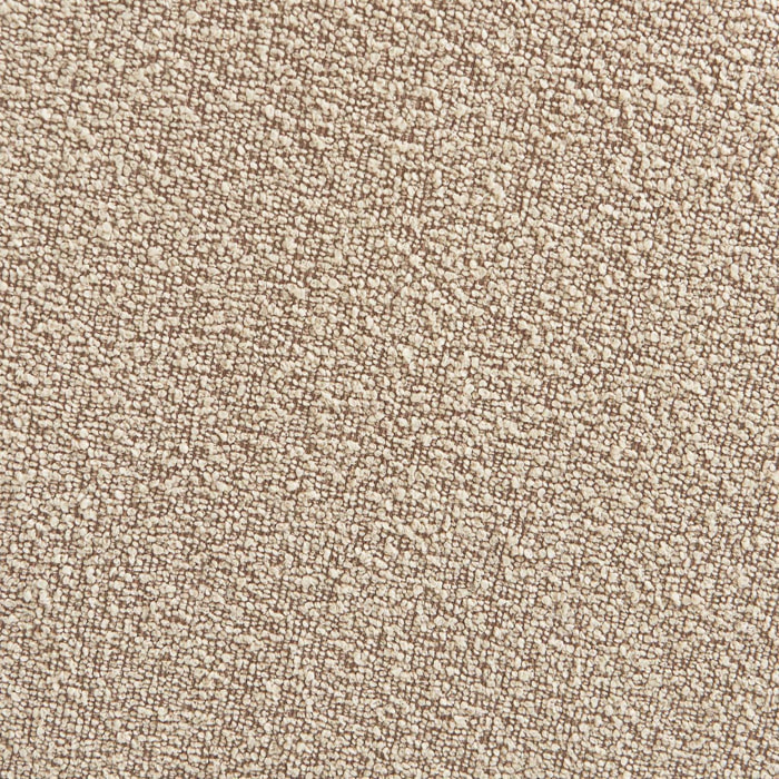 Pouf, repose-pieds pour chauffeuse Nova bouclette texturée  NOVA