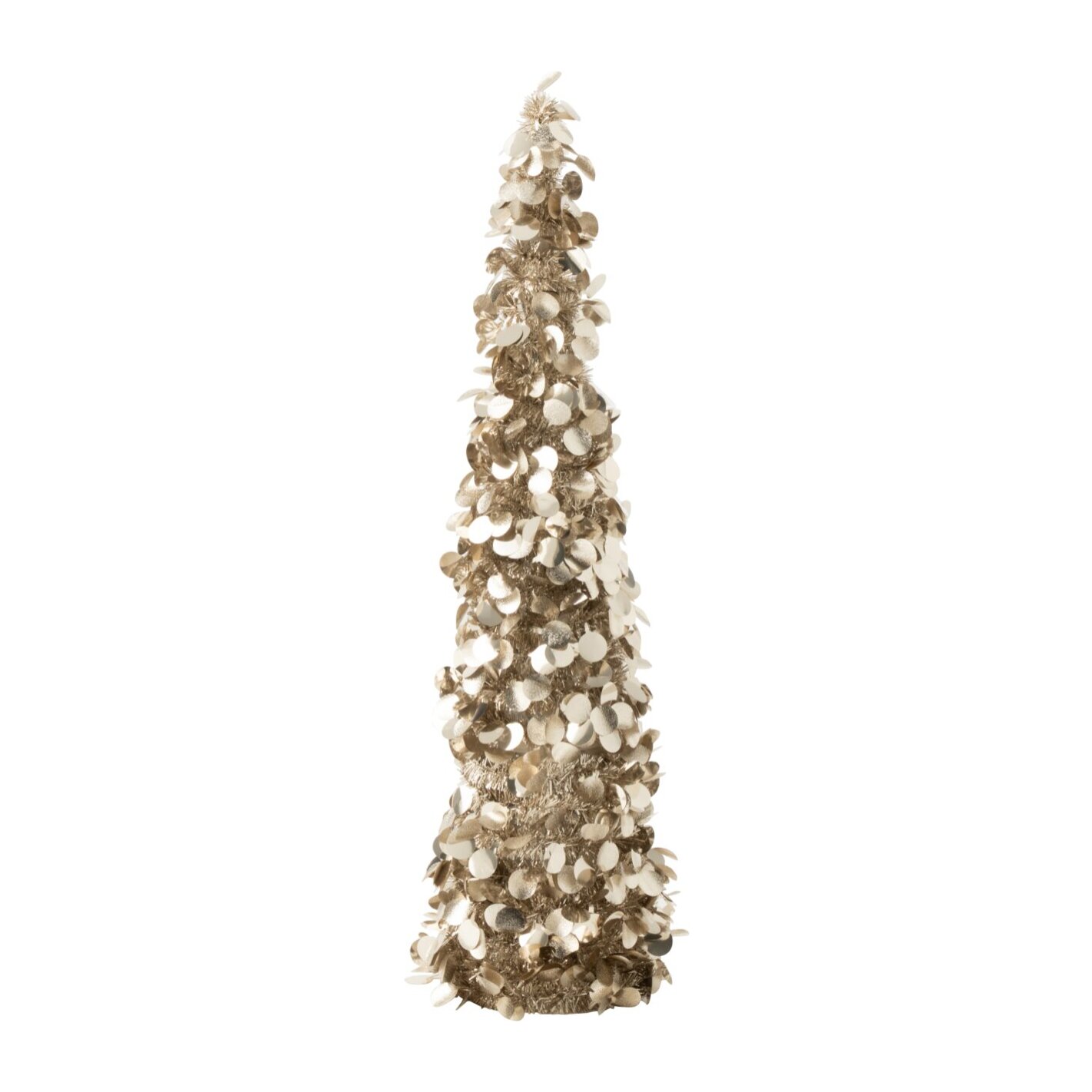 J-Line Arbre pétillant - polystyrène - grège - medium