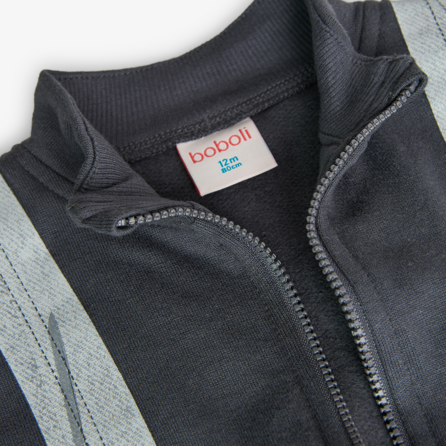 Chaqueta felpa de bebé niño -BCI