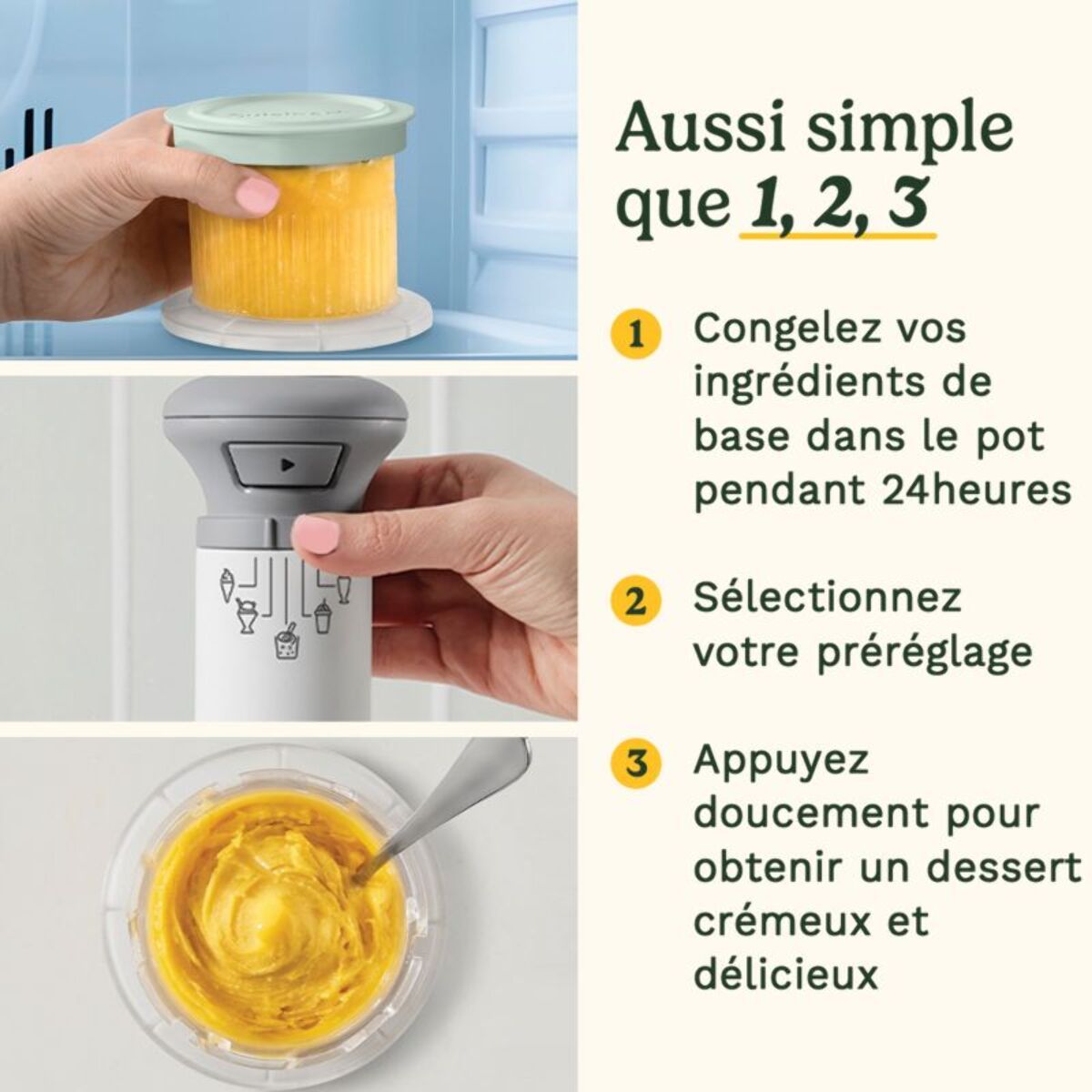 Sorbetière CUISINART Freeze Wand ICEFD10E