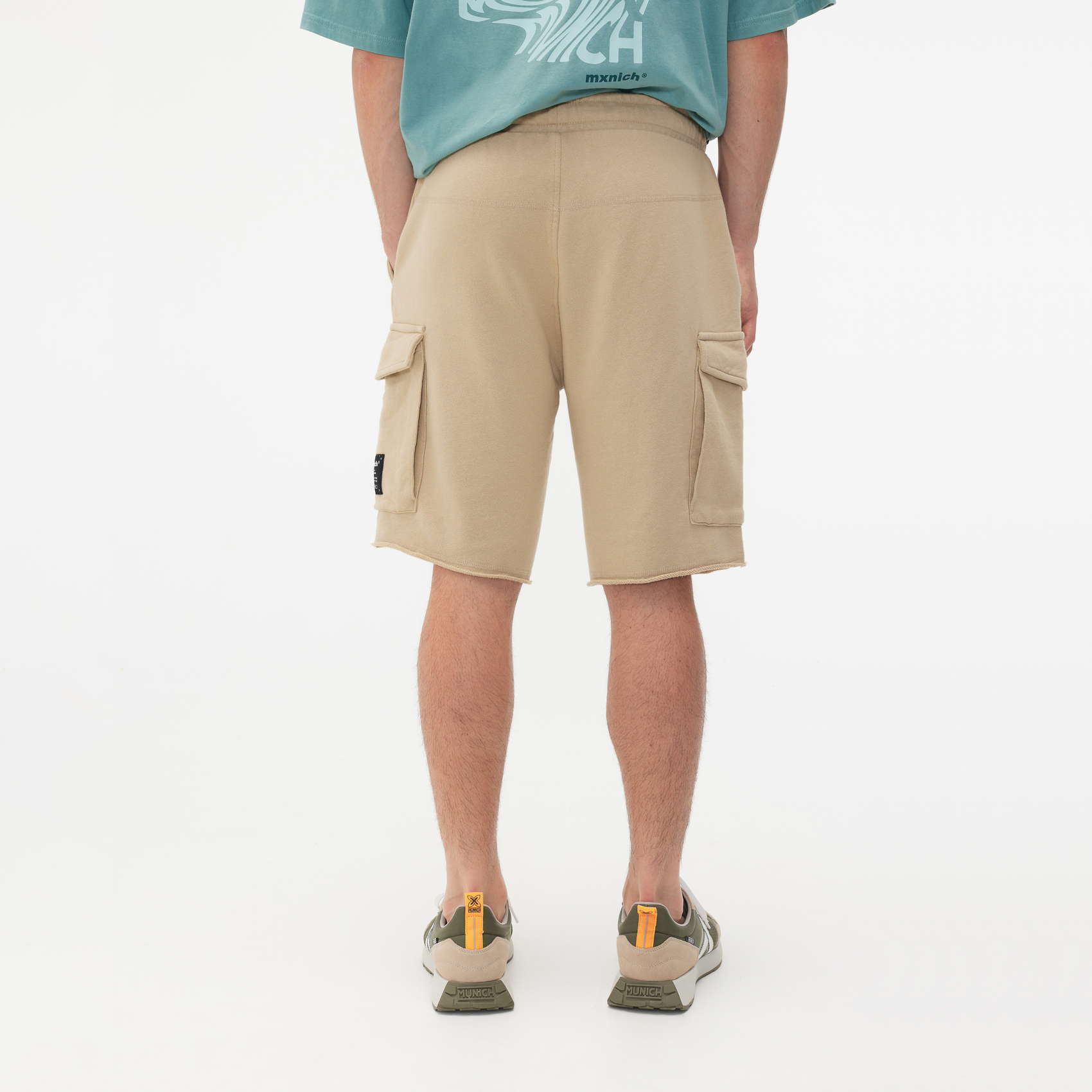Bermuda MUNICH Camp de algodón camel