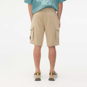 Bermuda MUNICH Camp de algodón camel