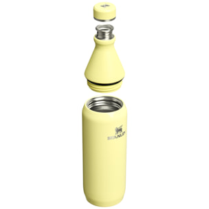 Botella de agua Isotermica - 0,59L - ALL DAY SLIM BOTTLE - Pomelo Gloss