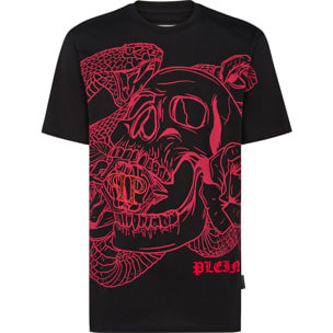 PHILIPP PLEIN T-Shirt Round Neck SNAKE