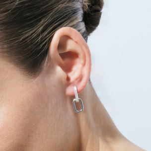 Pendientes acabado en Plata de Ley 925