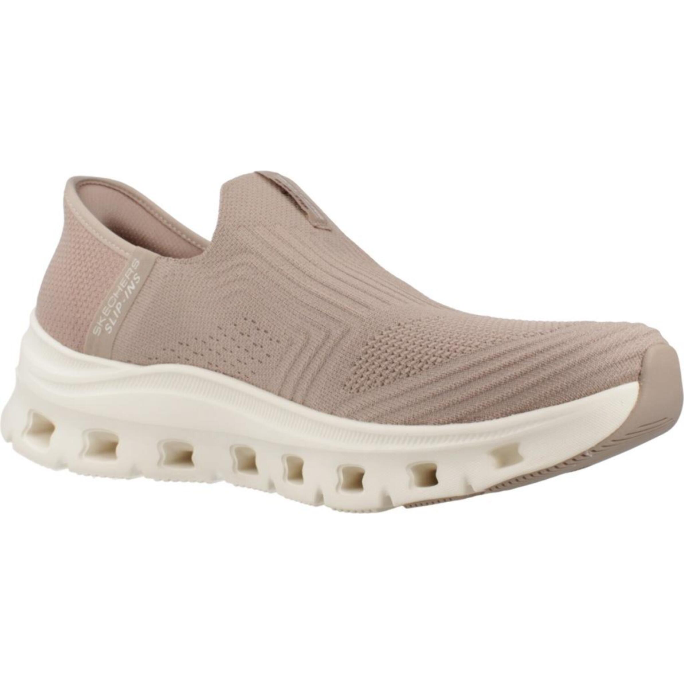 Sneakers De  Mujer Glide Step Pro Slip-ins Marron Claro